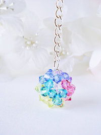 Swarovski Crystal Keychain, Rainbow Crystal Ball Key Chain, Crystal Keychains for Women, Key Ring