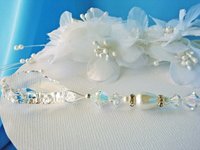 White Ceiling Fan Pull Chain, Swarovski Crystal Light Pulls, House Warming Gift
