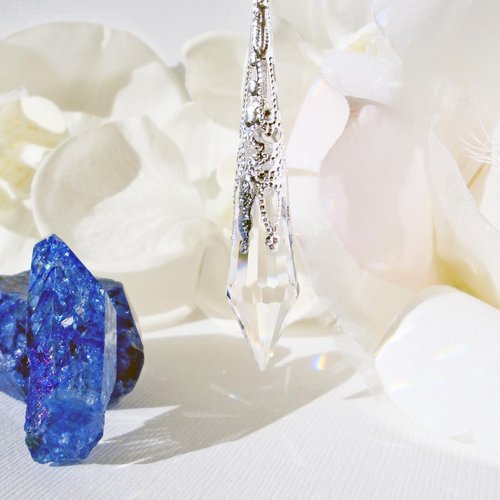 Crystal Ceiling Fan Pull Chain, Crystal Light Pull, Hanging Crystals, Gifts for Home